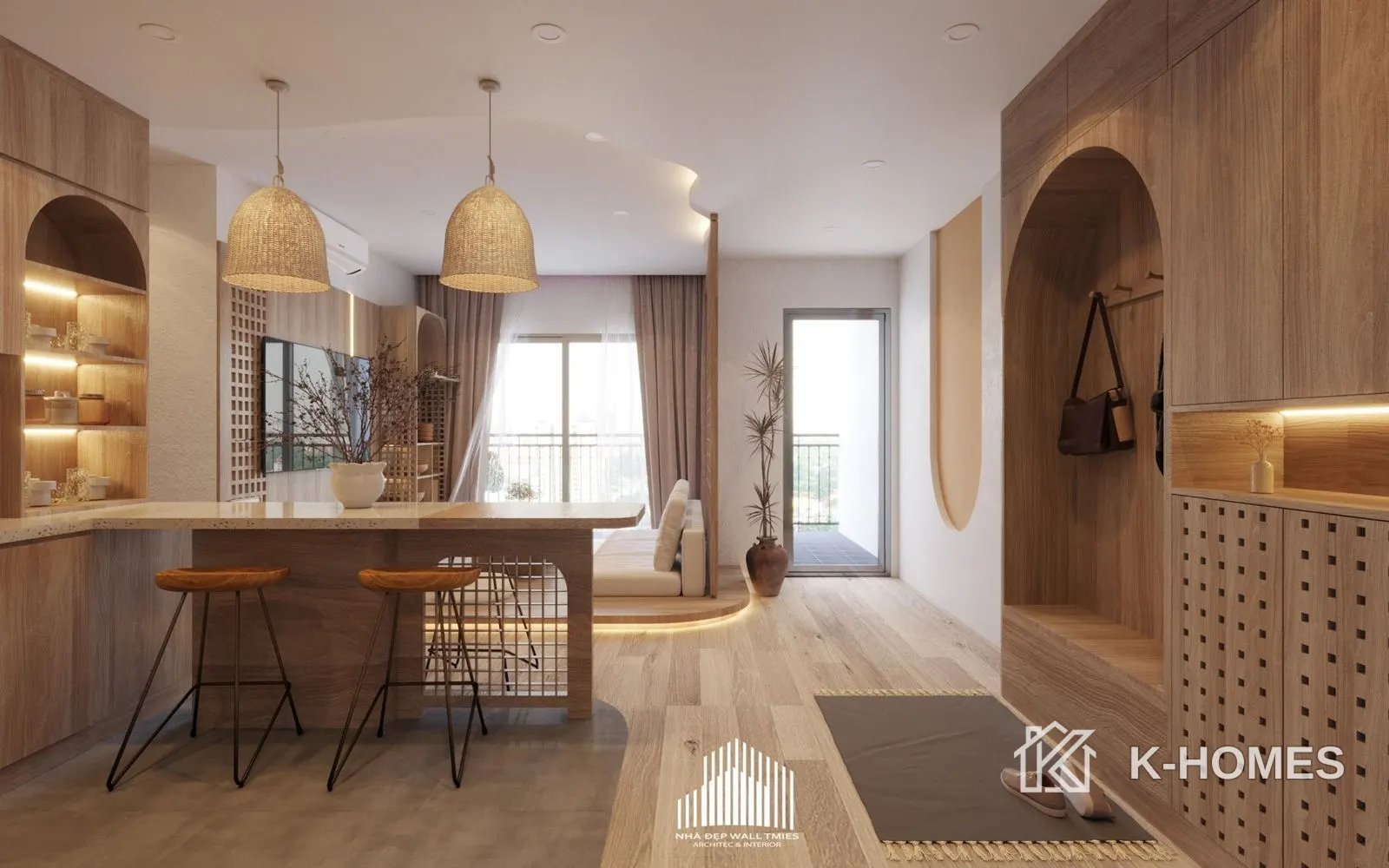 Furnished 3-Bedroom Apartment for Rent at Minato CT2 – 97 m² — 1