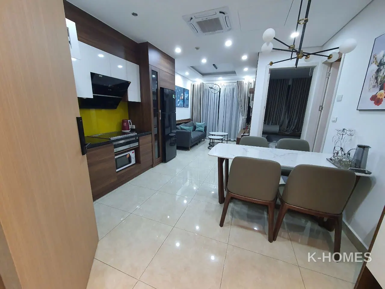 Furnished 1-Bedroom Apartment for Rent at Minato CT2 – 40.4 m² — 1